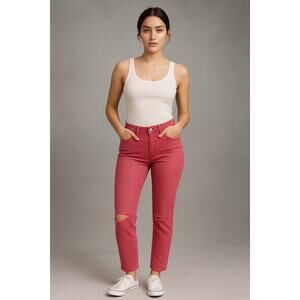 Anthropologie Pilcro The Letterpress Highrise Slim Jeans Tumblr Normcore 31